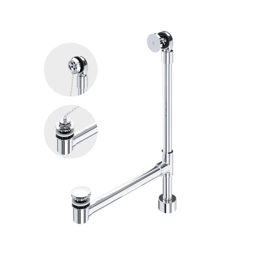 Freestanding Victoria + Albert(R) Bathtub Drain For Above-Floor Installation Box