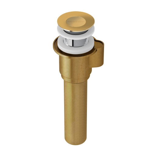 IntelliDrain(TM) Push Drain for Victoria + Albert(R) Bathtubs Without an Overflow Hole