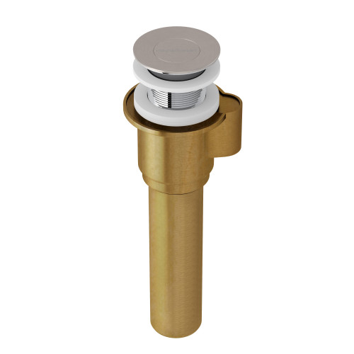 IntelliDrain(TM) Push Drain for Victoria + Albert(R) Bathtubs Without an Overflow Hole