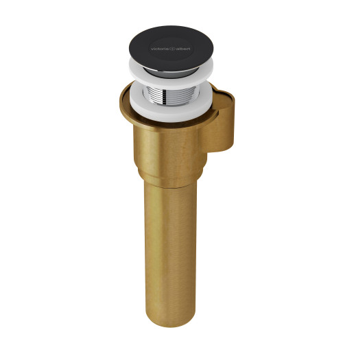 IntelliDrain(TM) Push Drain for Victoria + Albert(R) Bathtubs Without an Overflow Hole