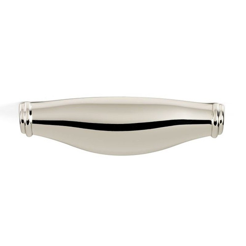 Alno Charlie's Collection A626-3-PN Cup Pull Transitional in Polished Nickel Alno Charlie's Collection A626-3-PN Cup Pull Transitional in Polished Nickel