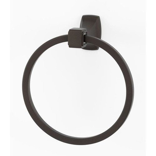 Modern Towel Ring 6-in in Chocolate Bronze Modern Towel Ring 6-in in Chocolate Bronze