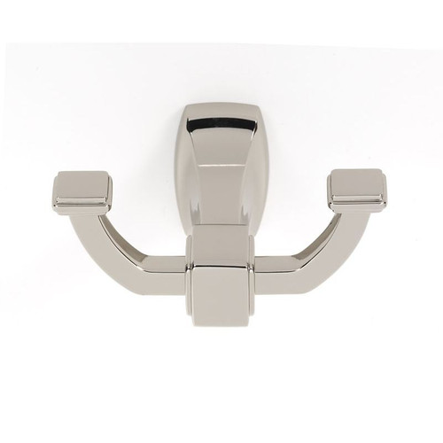 Cube A6584-PN Modern Robe Hook in Polished Nickel Cube A6584-PN Modern Robe Hook in Polished Nickel