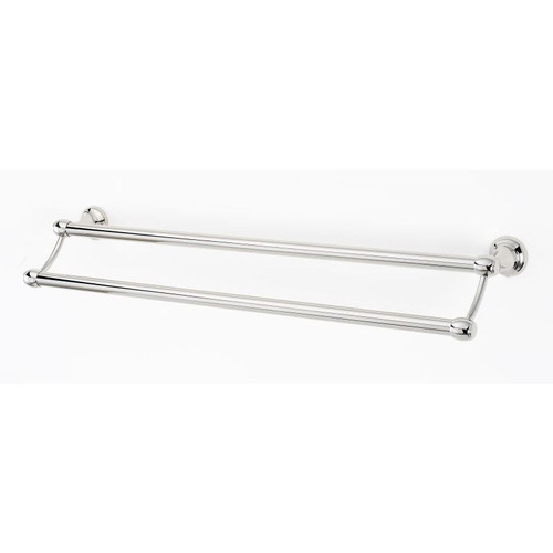 Royale A6625-24-PN Double Towel Bar Transitional in Polished Nickel Royale A6625-24-PN Double Towel Bar Transitional in Polished Nickel