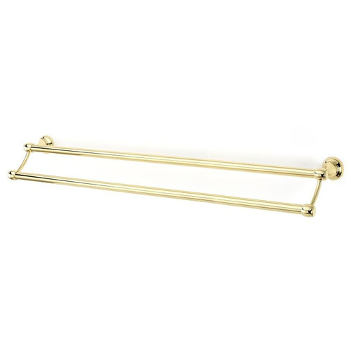 Royale A6625-30-PB Double Towel Bar Transitional in Polished Brass Royale A6625-30-PB Double Towel Bar Transitional in Polished Brass