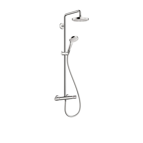 Croma Select S Showerpipe 180 2-Jet, 1.8 Gpm in Chrome