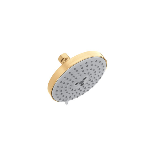 Raindance S Showerhead 150 3-Jet, 1.75 Gpm in Brushed Gold Optic