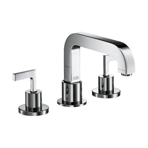 Citterio 3-Hole Roman Tub Set Trim- Lever Handles in Chrome