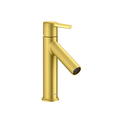 Starck Single-Hole Faucet 100, 0.5 Gpm in Brushed Gold Optic