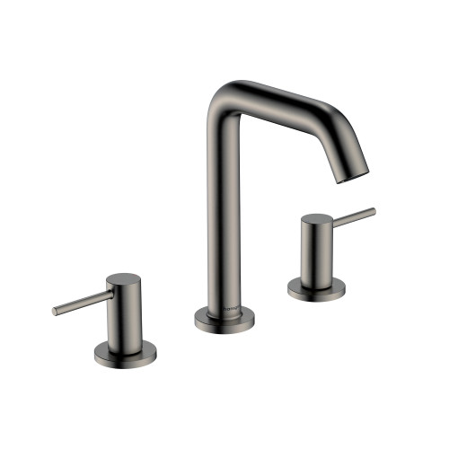 Tecturis S Widespread Faucet 150, 1.2 Gpm in Brushed Black Chrome