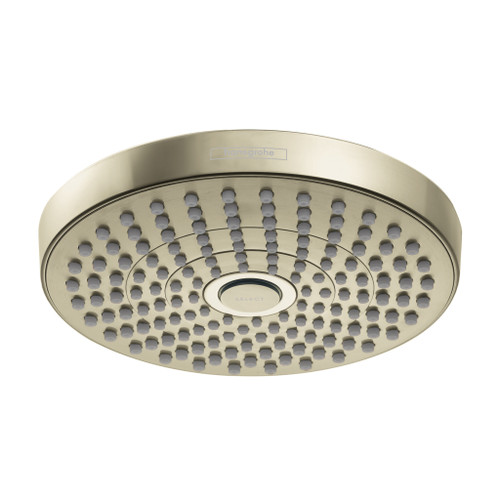 Croma Select S Showerhead 180 2-Jet, 2.5 Gpm in Polished Nickel