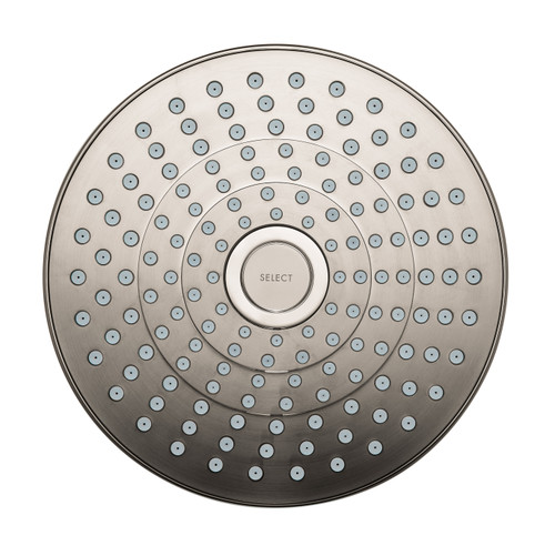 Croma Select S Showerhead 180 2-Jet, 2.5 Gpm in Brushed Nickel
