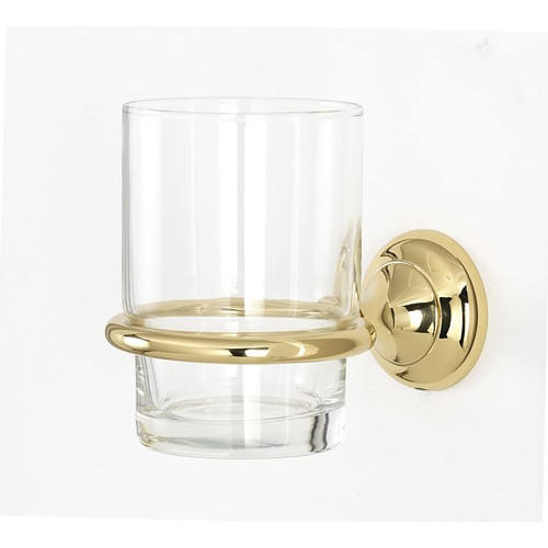 Transitional Tumbler Holder in Polished Brass Transitional Tumbler Holder in Polished Brass