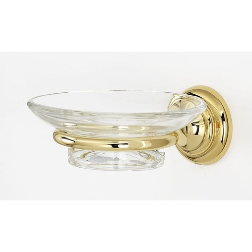 Soap Dish Transitional in Polished Brass Soap Dish Transitional in Polished Brass