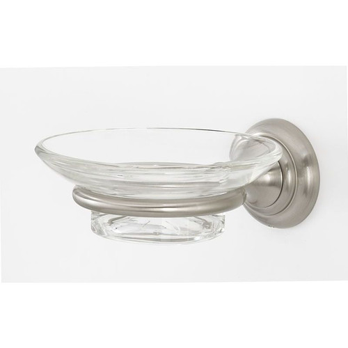 Soap Dish Transitional in Satin Nickel Soap Dish Transitional in Satin Nickel