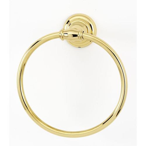 Charlie's Collection A6740-PB Towel Ring Transitional 6-in in Polished Brass Charlie's Collection A6740-PB Towel Ring Transitional 6-in in Polished Brass