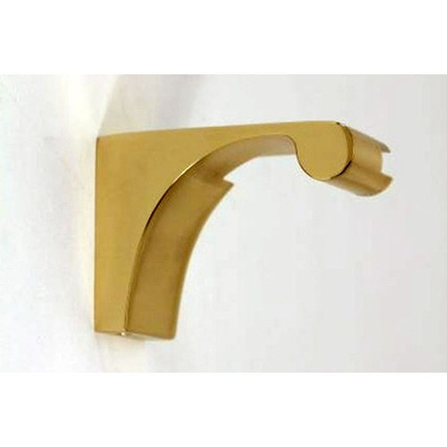 Shelf Brackets Transitional in Polished Brass Shelf Brackets Transitional in Polished Brass