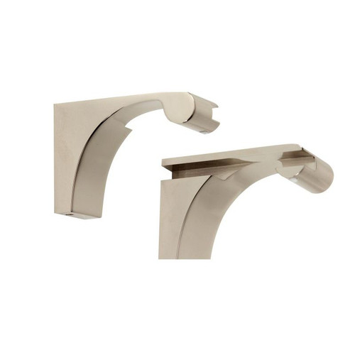 Shelf Brackets Transitional in Polished Nickel Shelf Brackets Transitional in Polished Nickel