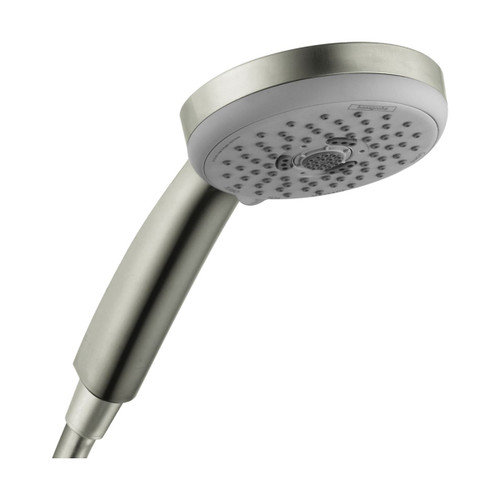 Croma 100 Handshower E 3-Jet, 2.5 Gpm in Brushed Nickel