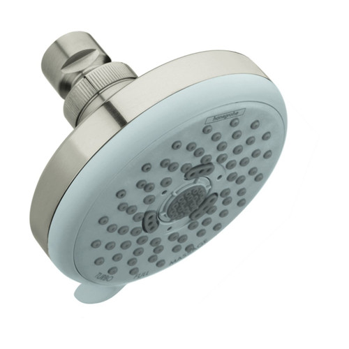 Croma 100 Showerhead E 3-Jet, 2.5 Gpm in Brushed Nickel
