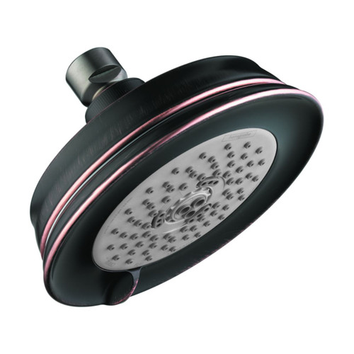 Croma 100 Classic Showerhead 3-Jet, 2.5 Gpm in Rubbed Bronze