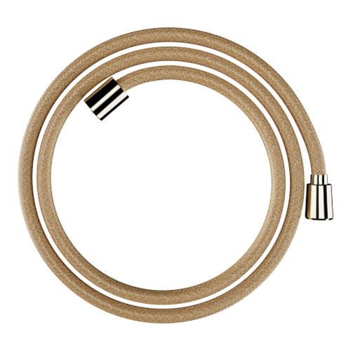 Designflex Textile Handshower Hose, 63" in Polished Gold Optic