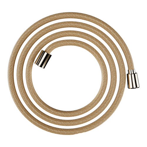 Designflex Textile Handshower Hose, 80" in Polished Gold Optic