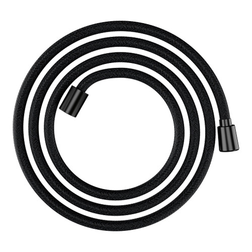 Designflex Textile Handshower Hose, 80" in Brushed Black Chrome