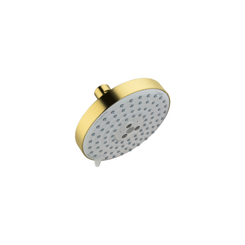 Raindance S Showerhead 150 3-Jet, 2.5 Gpm in Brushed Gold Optic
