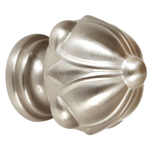 Ornate A6929-14-SN Knob Traditional 1-1/4-in in Satin Nickel Ornate A6929-14-SN Knob Traditional 1-1/4-in in Satin Nickel