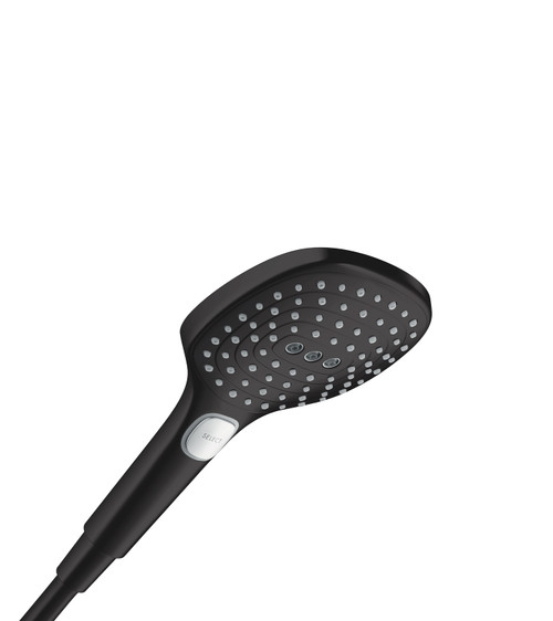 Raindance Select E Handshower 120 3-Jet, 2.5 Gpm in Matte Black