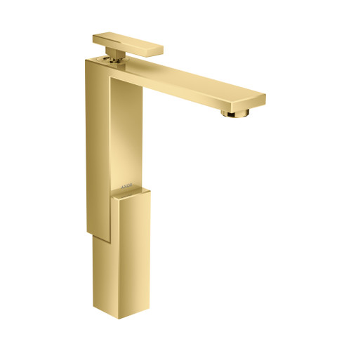 Edge Single-Hole Faucet 280, 1.2 Gpm in Polished Gold Optic