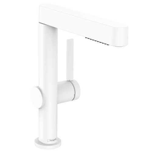 Finoris Single-Hole Faucet 230 With 2-Spray Pull-Out, 1.2 Gpm in Matte White