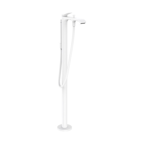 Vivenis Freestanding Tub Filler Trim With 1.75 Gpm Handshower in Matte White