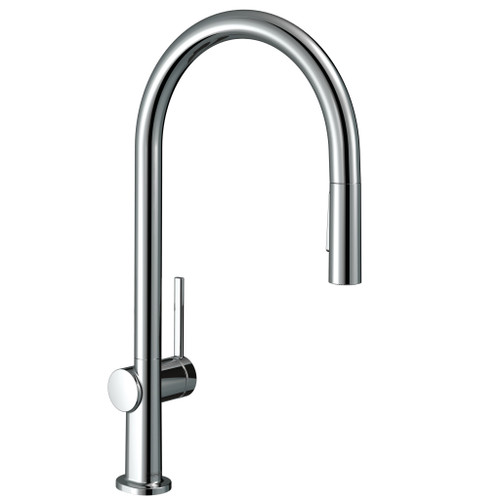 Talis N Higharc Kitchen Faucet, O-Style 2-Spray Pull-Down, 1.75 Gpm in Chrome
