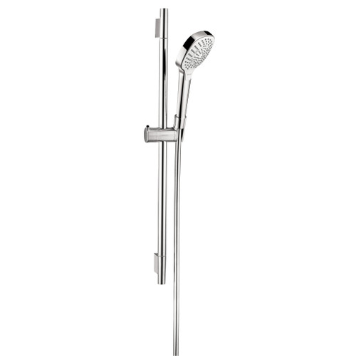 Croma Select E Wallbar Set 110 3-Jet 24", 2.5 Gpm in Chrome
