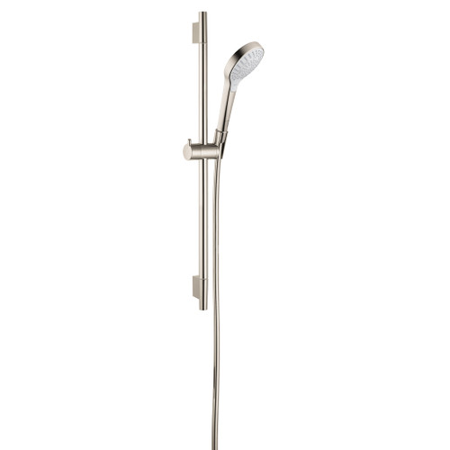Croma Select S Wallbar Set 110 3-Jet 24", 2.5 Gpm in Brushed Nickel