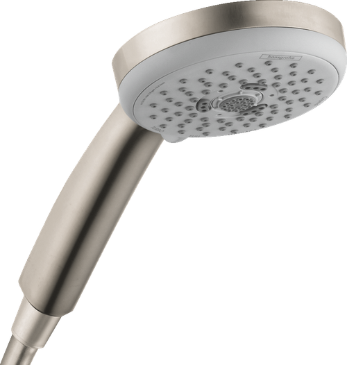 Croma 100 Handshower E 3-Jet, 1.5 Gpm in Brushed Nickel