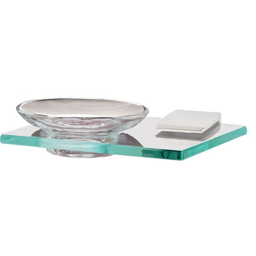 Alno Manhattan A7430-PC Modern Soap Dish 6-3/4-in in Polished Chrome Alno Manhattan A7430-PC Modern Soap Dish 6-3/4-in in Polished Chrome