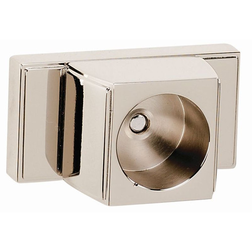 Modern Shower Rod Brackets 2-1/2-in in Satin Nickel Modern Shower Rod Brackets 2-1/2-in in Satin Nickel