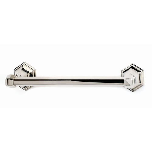 Nicole A7720-12-PN Towel Bar Traditional in Polished Nickel Nicole A7720-12-PN Towel Bar Traditional in Polished Nickel