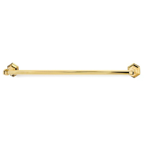 Nicole A7720-24-PB Towel Bar Traditional in Polished Brass Nicole A7720-24-PB Towel Bar Traditional in Polished Brass
