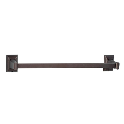Geometric A7920-12-CHBRZ Towel Bar Transitional in Chocolate Bronze Geometric A7920-12-CHBRZ Towel Bar Transitional in Chocolate Bronze