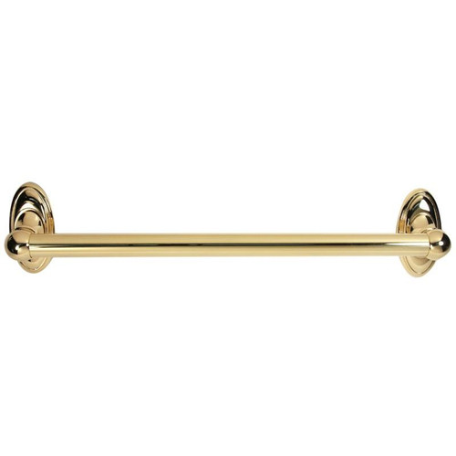 Classic Traditional A8022-18-PB Grab Bar Traditional in Polished Brass Classic Traditional A8022-18-PB Grab Bar Traditional in Polished Brass