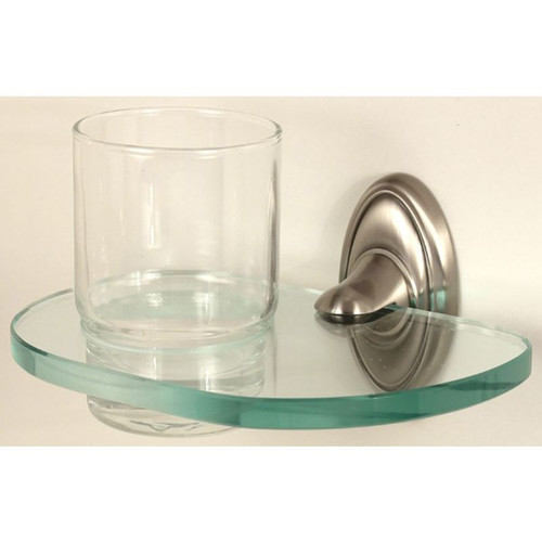 Traditional Tumbler Holder 6-5/8-in in Satin Nickel Traditional Tumbler Holder 6-5/8-in in Satin Nickel