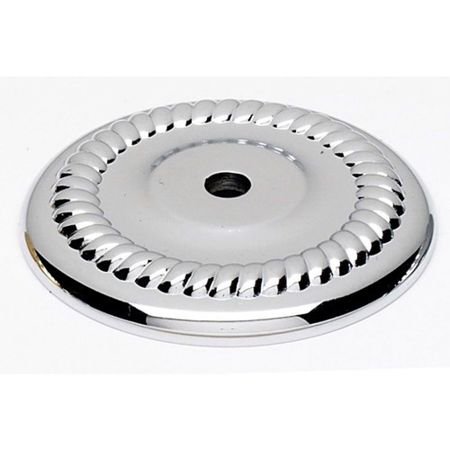 Backplate Traditional 1-1/2-in in Polished Chrome Backplate Traditional 1-1/2-in in Polished Chrome