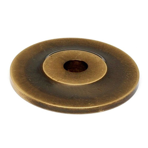 Knob Backplate Traditional 1-in in Antique English Matte Knob Backplate Traditional 1-in in Antique English Matte