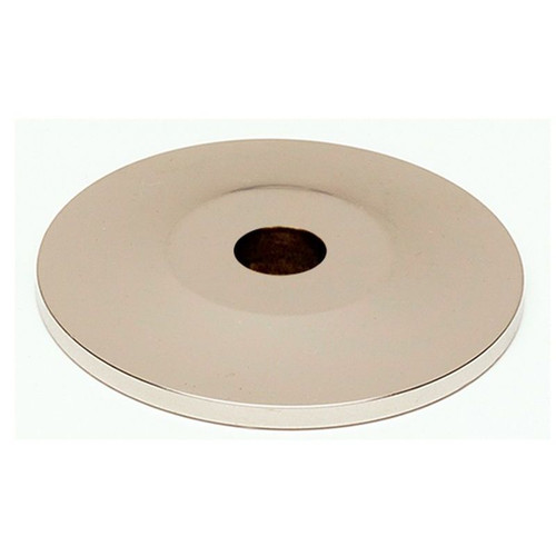 Knob Backplate Traditional 1-in in Polished Nickel Knob Backplate Traditional 1-in in Polished Nickel