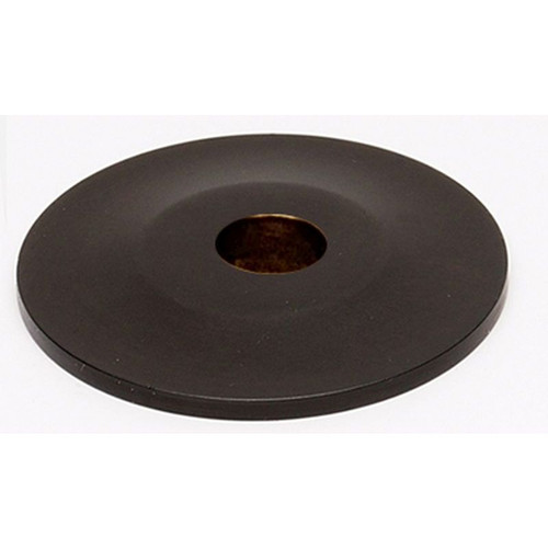 Knob Backplate Traditional 3/4-in in Chocolate Bronze Knob Backplate Traditional 3/4-in in Chocolate Bronze