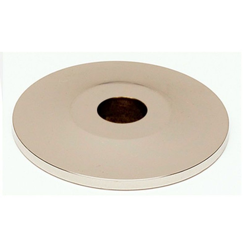 Knob Backplate Traditional 3/4-in in Polished Nickel Knob Backplate Traditional 3/4-in in Polished Nickel